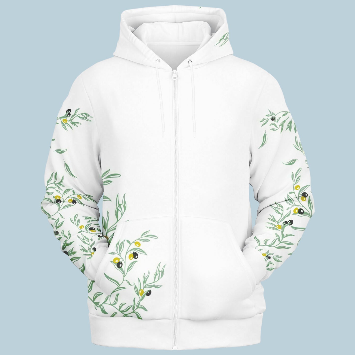 Fashion Zip-Up Hoodie - Keine Zeit