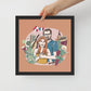 Customized portrait: Around the world