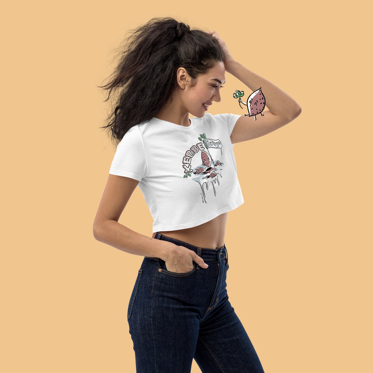 Crop Top: Kebbe Bleiben