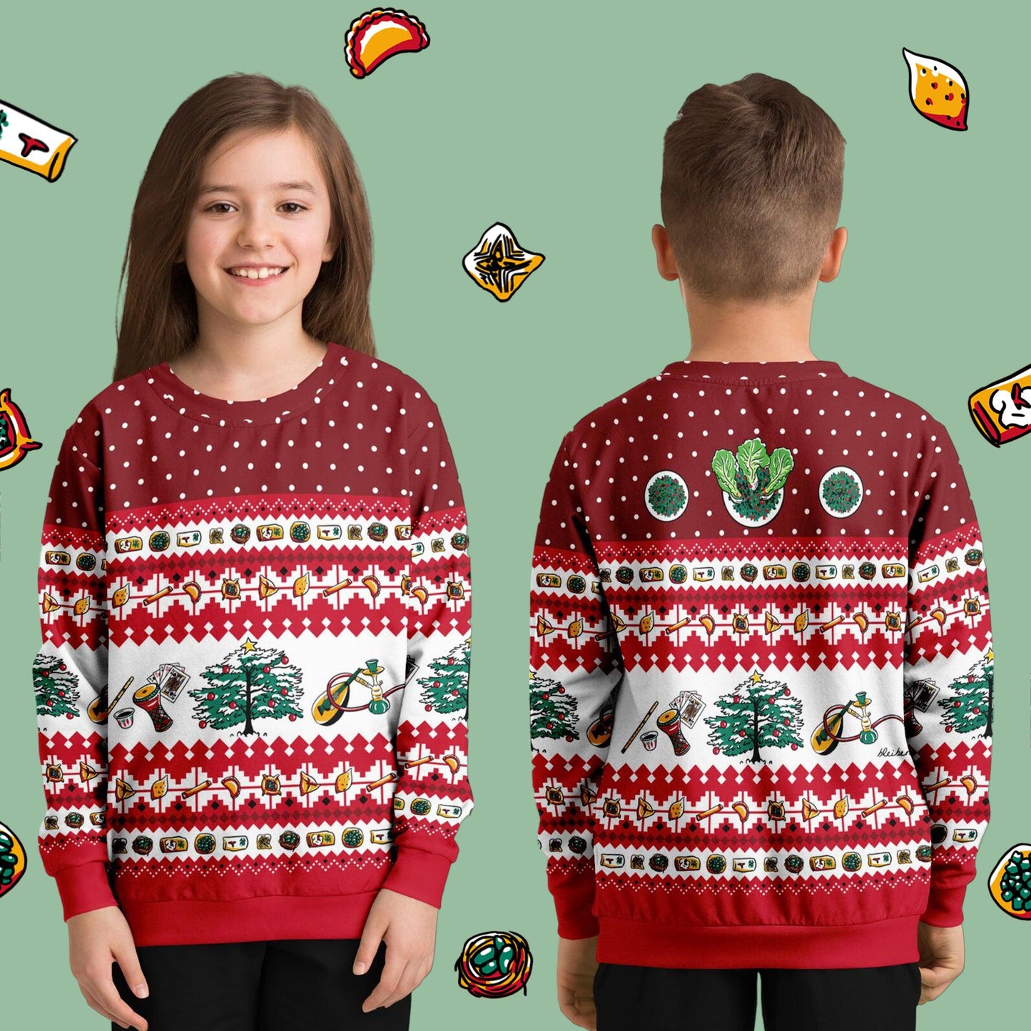 Christmas Sweatshirt: Lebanese Christmas, for kids