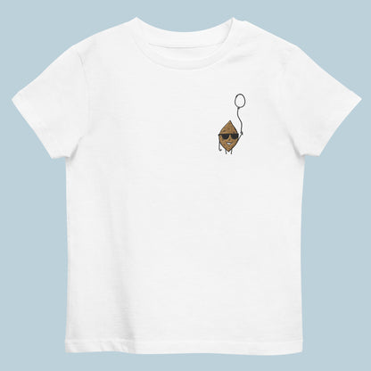 Kids t-shirt: Kebbe embroidered