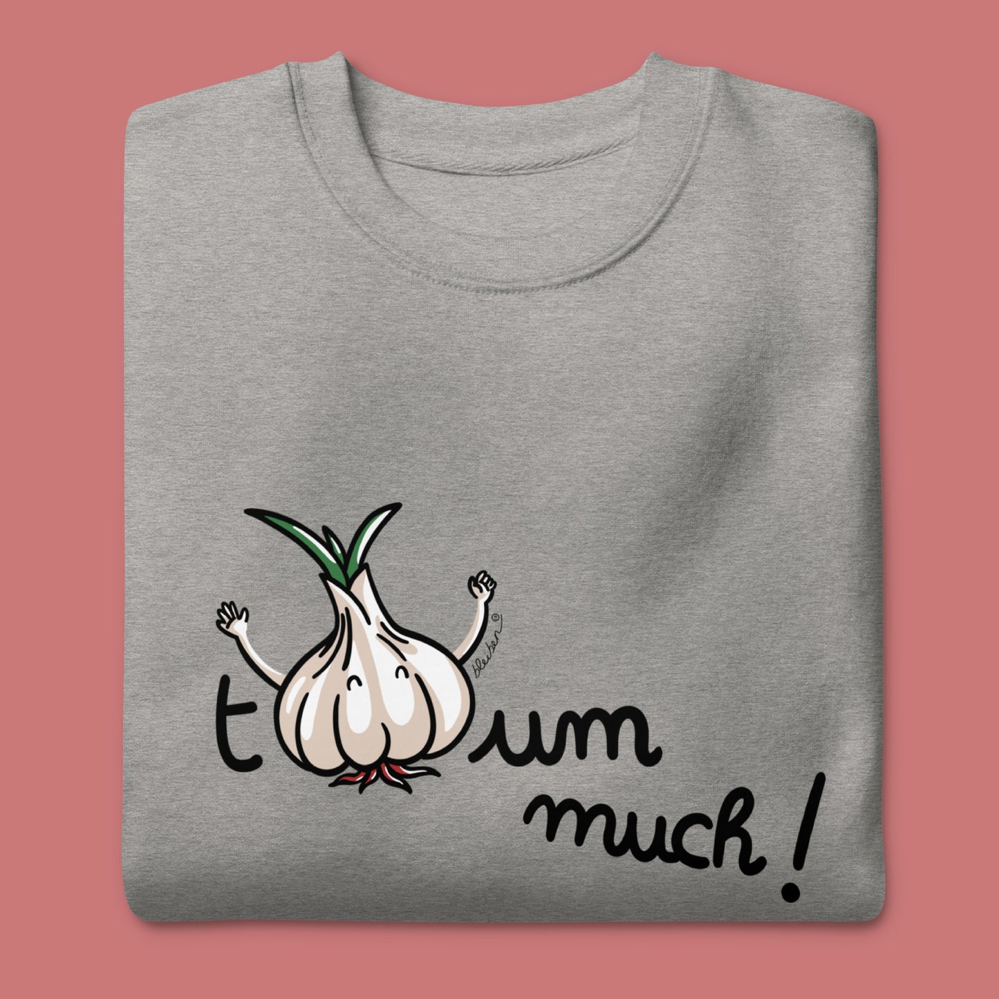 Couple sweatshirt: Toum much!