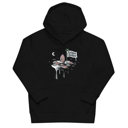 Kids Hoodie: Kebbe Bleiben Black