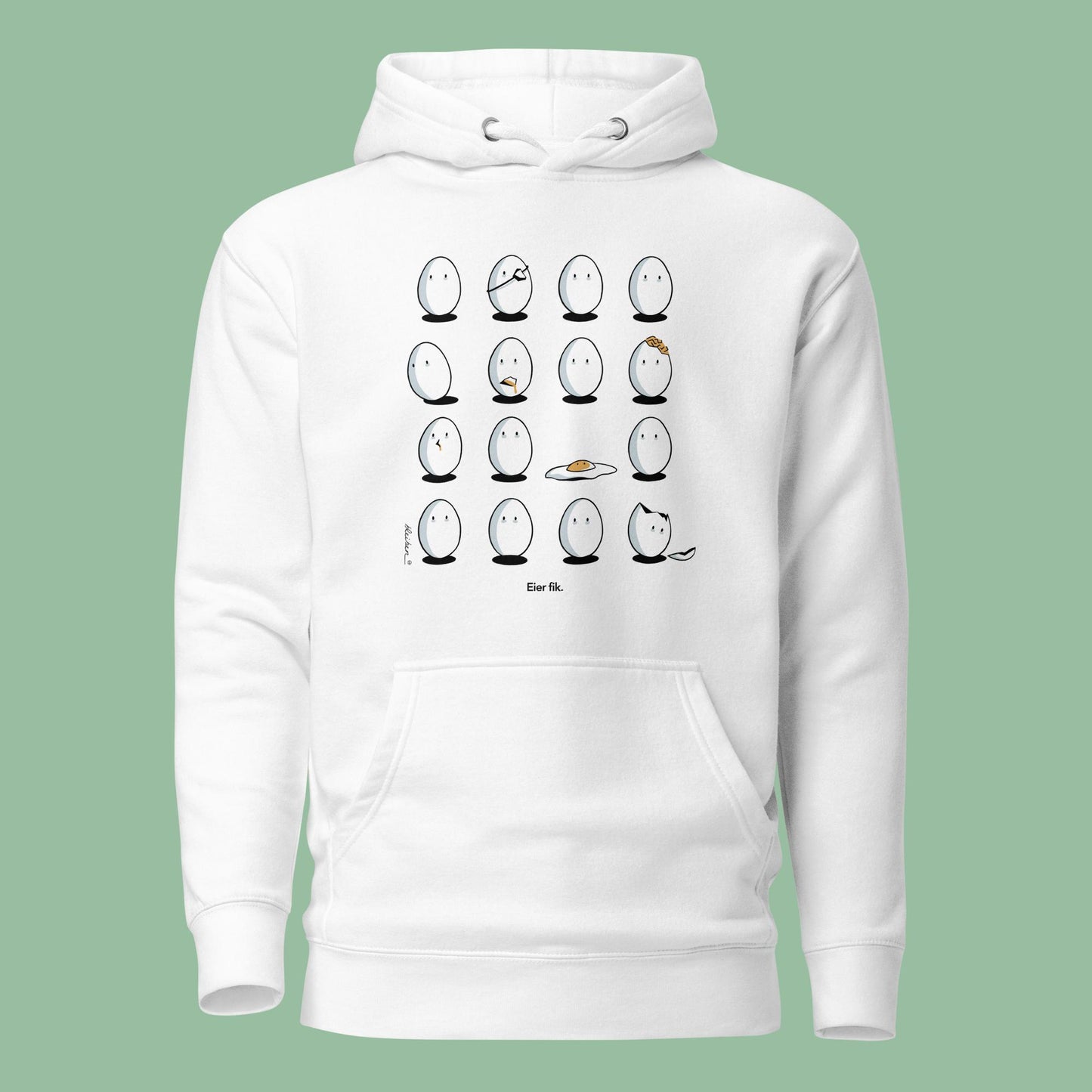 Hoodie: Eier Fik