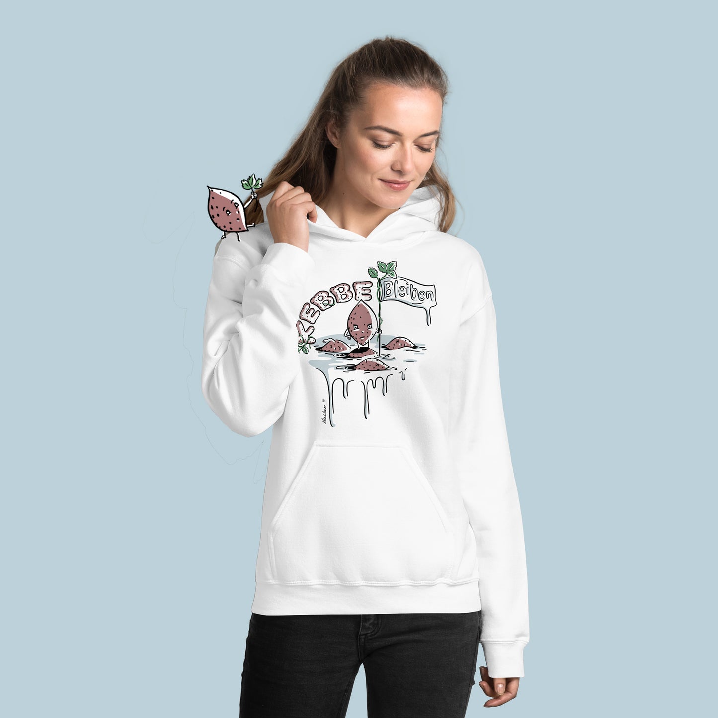 Hoodie: Kebbe Bleiben