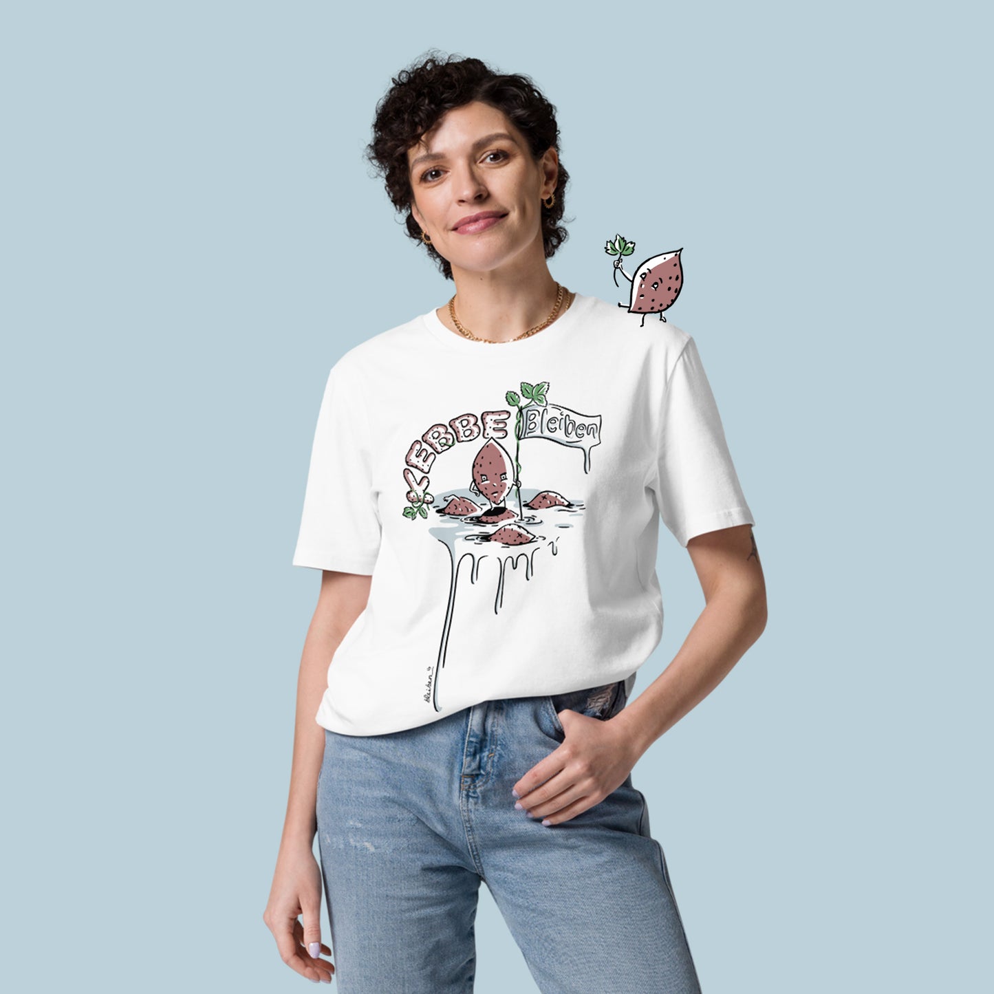 T-shirt: Kebbe Bleiben