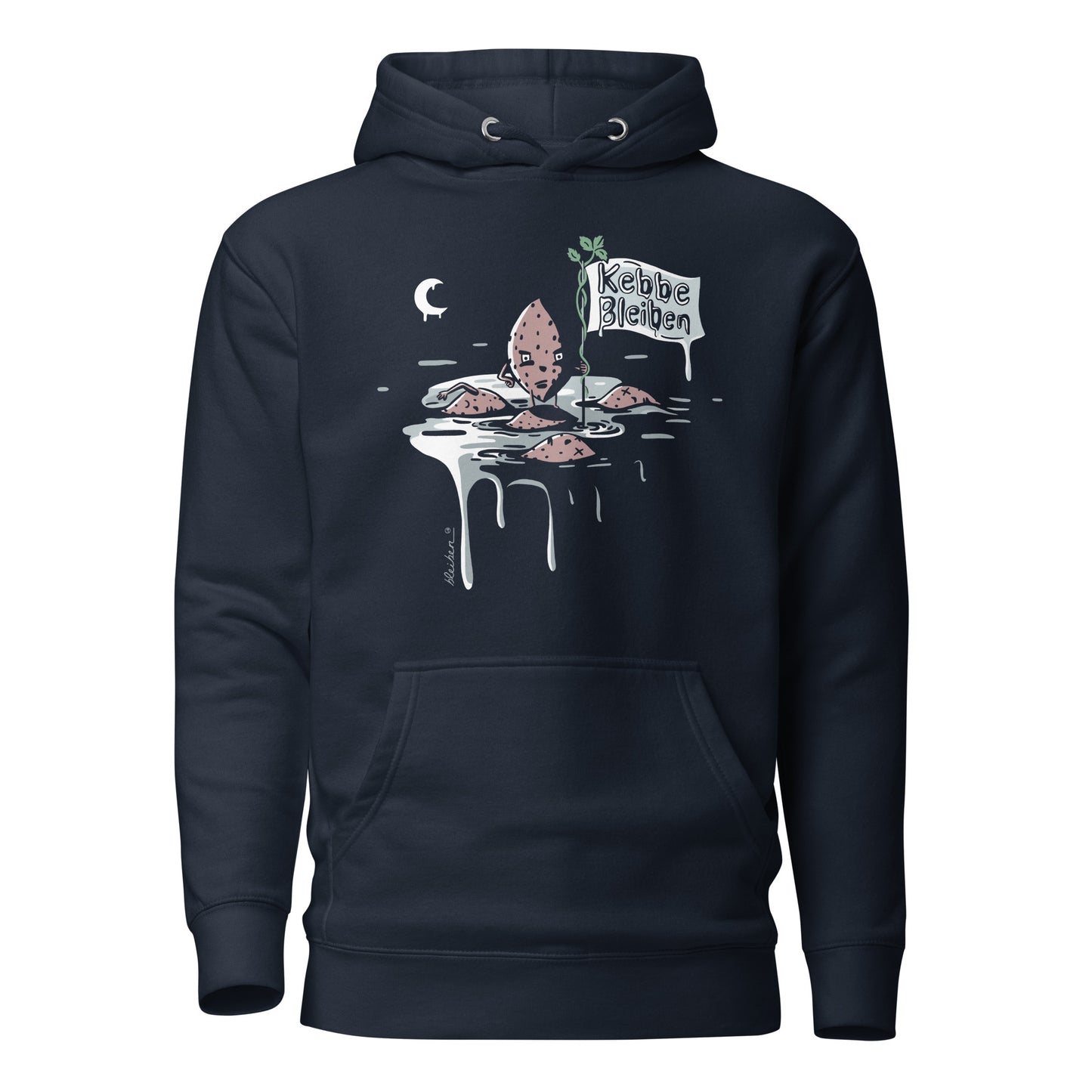 Hoodie: Kebbe Bleiben Black