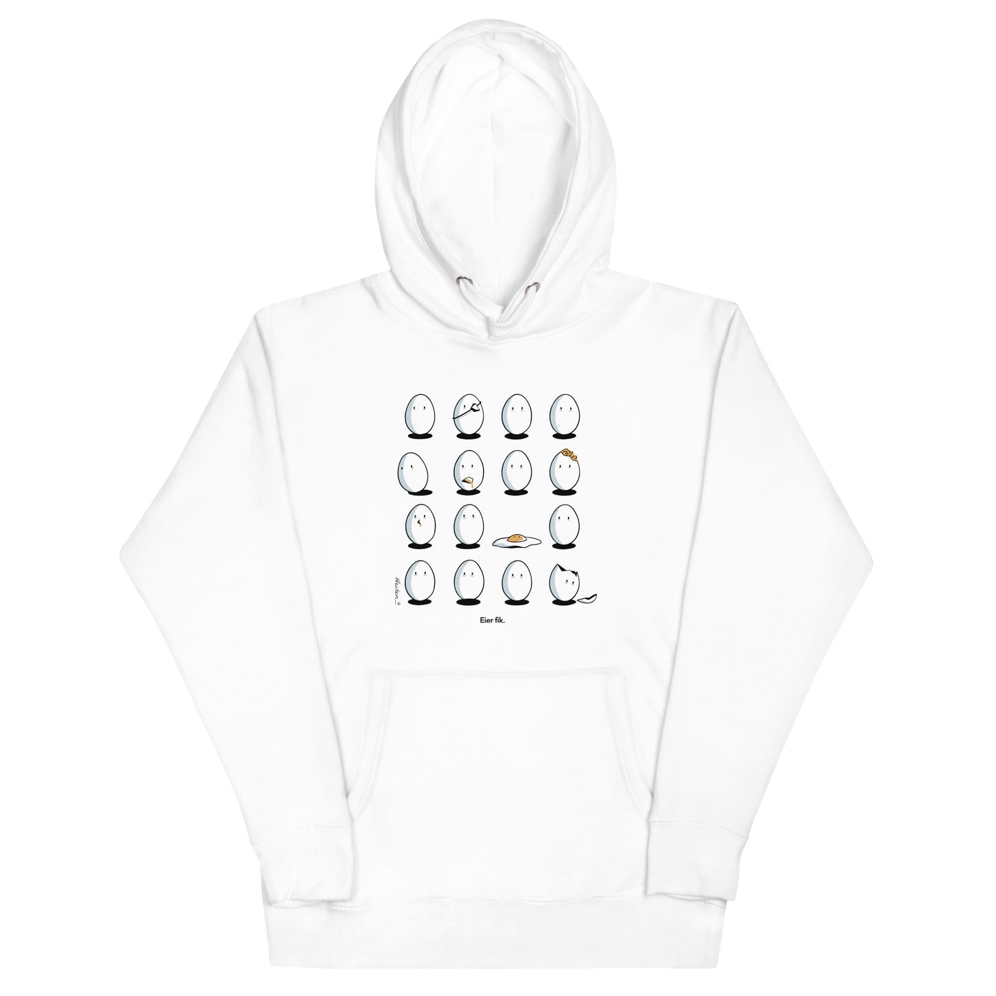 Hoodie: Eier Fik