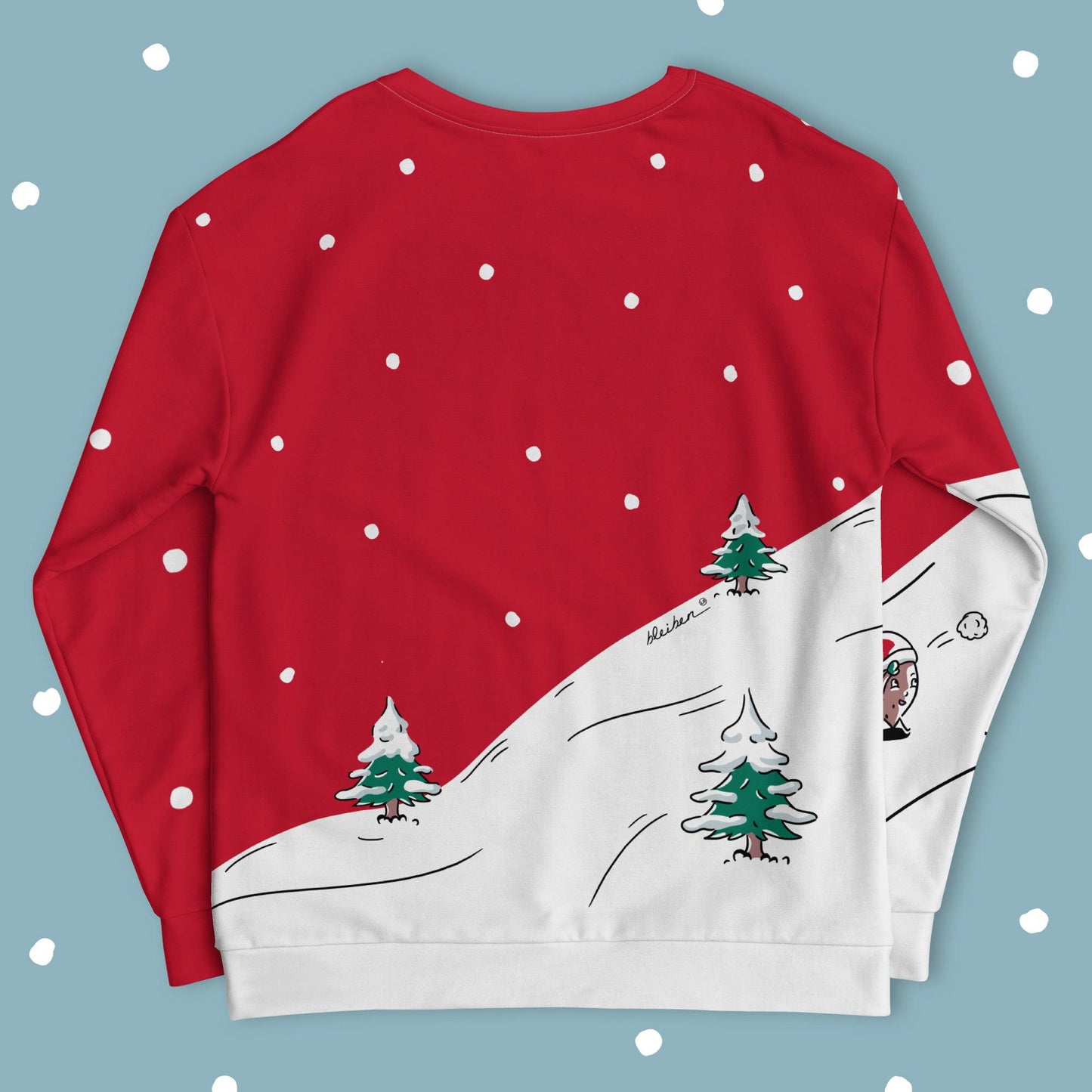 Christmas Sweatshirt: Kebbes in the Snow