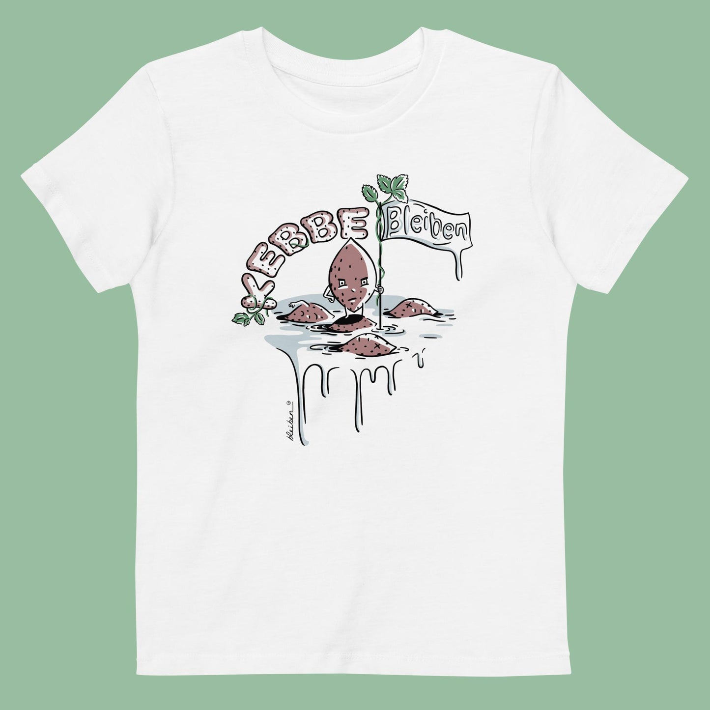 Kids T-shirt: Kebbe Bleiben